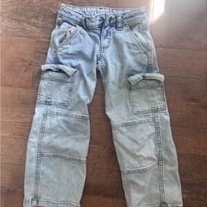 Children’s Light Blue Cargo Jeans